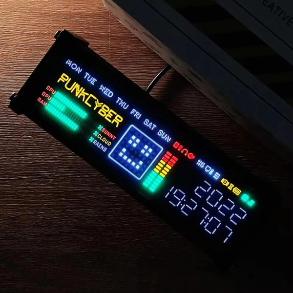EvoPour Cyberpunk Clock